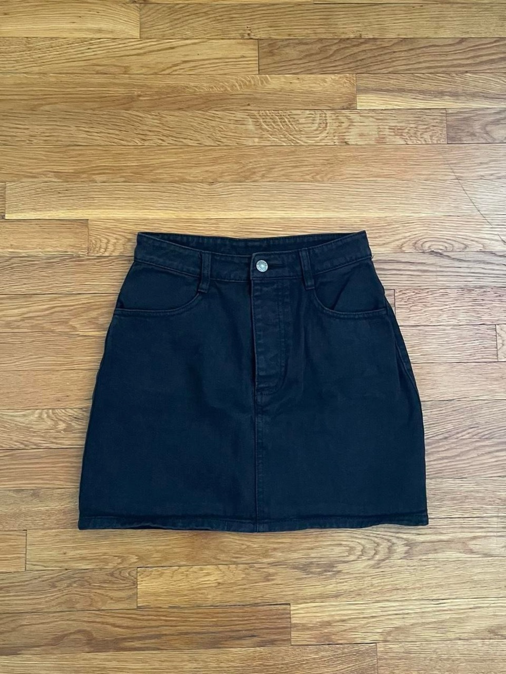 john galt denim skirt